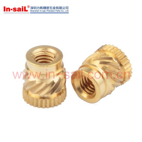 Spi Tek Opposite Helical Knurled Insert Nut Brass Insert And Opposite