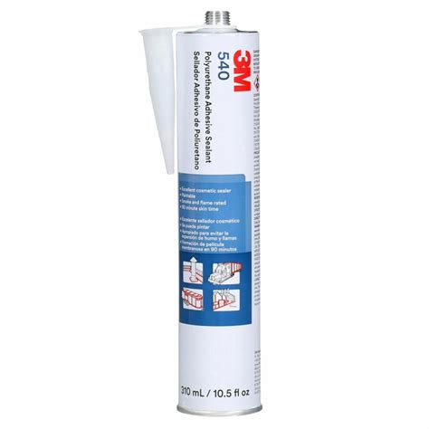 3m™ Polyurethane Sealant 540 White 310 Ml Cartridge 12case 3m