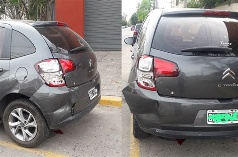 Campana Noticias Le Chocaron El Auto Estacionado Y Busca Dar Con El