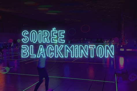 Blackminton 2023 Club Sportif de Badminton Asniérois