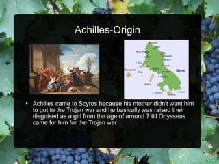 Achilles Greek Warrior Ppt