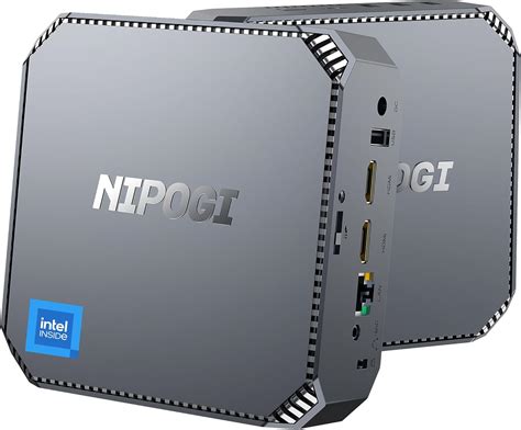 NiPoGi AK2 Plus Mini PC 1024GB M 2 SSD 12th Gen Ιntel Alder Lake N100