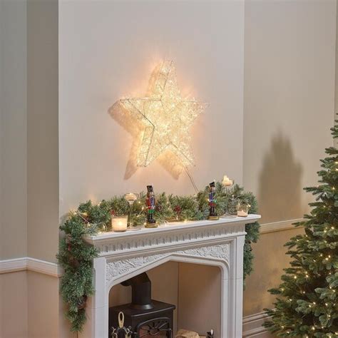 The Seasonal Aisle Star Spun Acrylic Christmas Lighted Display