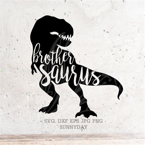 Brother Saurus Svg