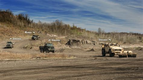 Oshkosh Defense Integrating Terramax Unmanned Ground Vehicle Technology Onto Mrap M Atvs Oem