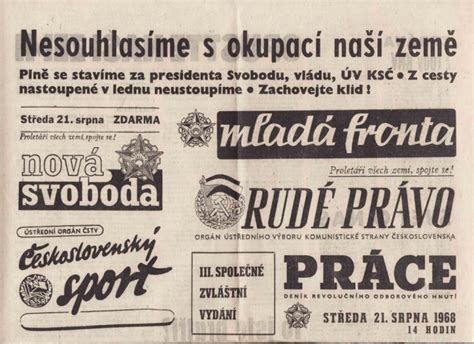 Pražské Jaro 1968 Prezentace Povalecny Vyvoj V Ceskoslovensku Ppt