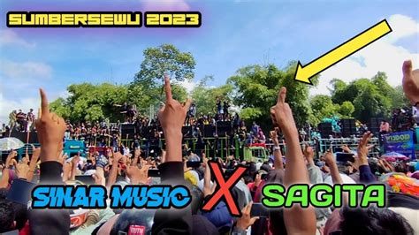 SINAR MUSIC VS SAGITA GEMPARKAN SUMBERSEWU YouTube