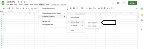 Google Sheets Integration Piwik Pro Help Center