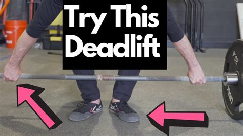 Duck Stance Deadlift Form With Snatch Grip Youtube