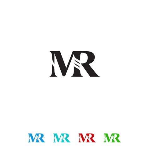 Premium Vector Mr Letter Logo Mr Logo Design Vector Template