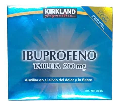 Kirkland Ibuprofeno Alivio Dolor Y Fiebre Mg Tabs