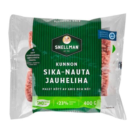 Snellman Snellman G Kunnon Sika Nauta Jauheliha