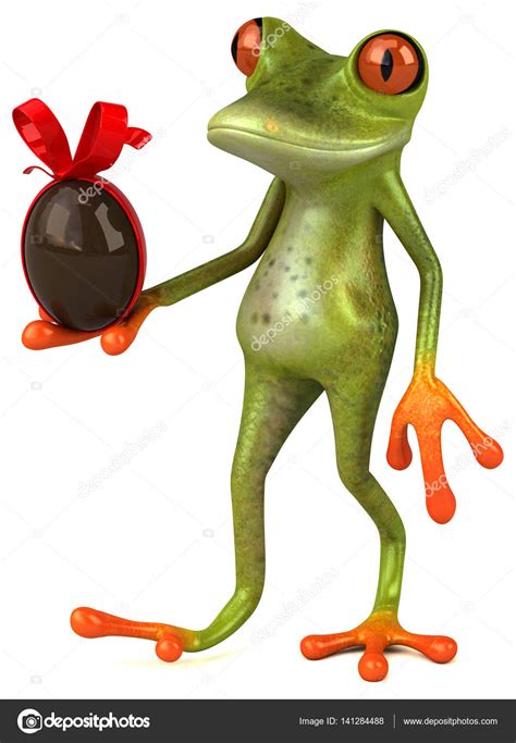 Frog Holding Egg Stock Photo By ©julos 141284488