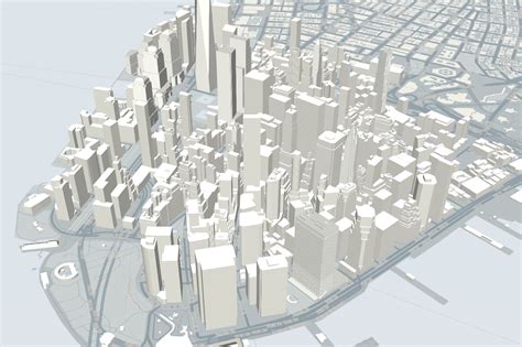 Manhattan in 3D - Vivid Maps