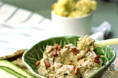 Dip De Coliflor Y Nueces Pecanas Receta Miss Blasco