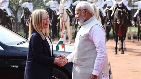 Pm Narendra Modi Speaks To Italian Counterpart Giorgia Meloni Thanks