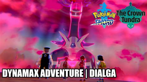 Pokemon Sword Crown Tundra Dlc Dynamax Adventure Dialga [nintendo