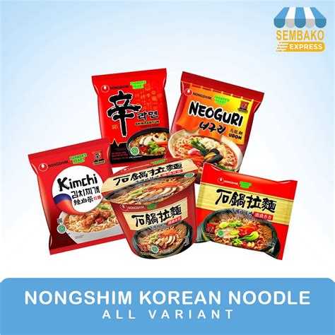 Jual Nong Shim Nongshim Claypot Korean Ramyun Kimchi Ramyun Neoguri