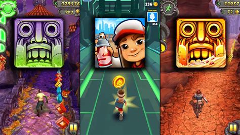 Temple Run Spooky Summit Vs Subway Surfers Space Station Vs Temple