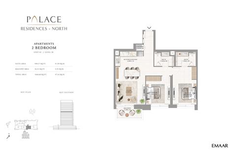 Palace Residence North Floor Plans