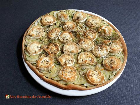 Tarte Fine Aux Courgettes Ch Vre Et Miel Nos Recettes De Famille