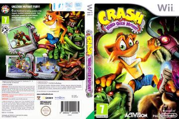 Crash Mind Over Mutant Wii The Cover Project