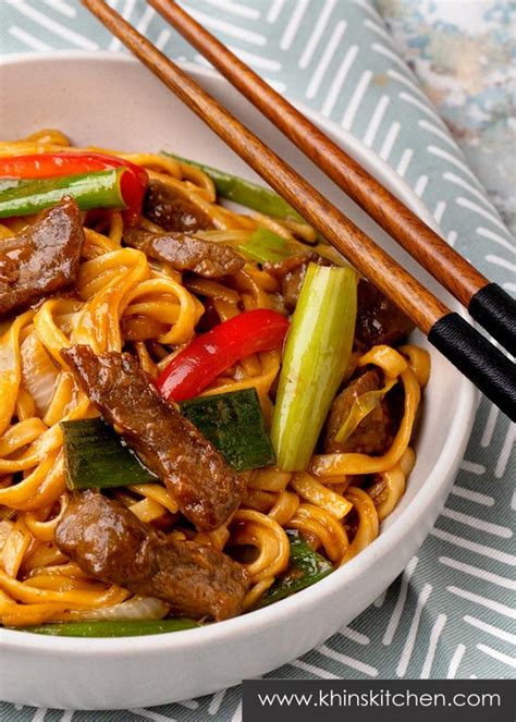 Hoisin Beef Noodle Khin S Kitchen Chinese Cuisine