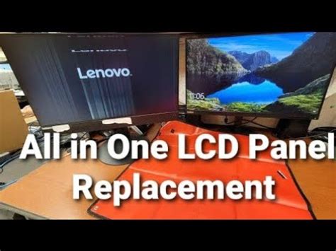 All In One Aio Lenovo Thinkcentre How To Replace Lcd Screen Panel And