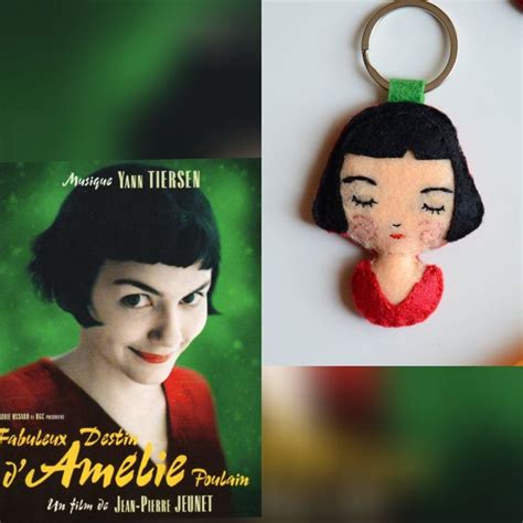 Il favoloso mondo di Amélie portachiavi cinema Le fabuleux Etsy