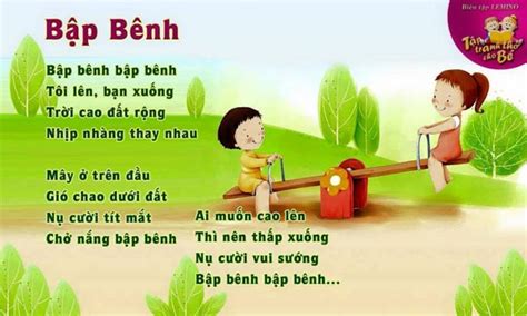 Thơ hay cho bé Bập bênh Kho tài liệu tư duy cho trẻ