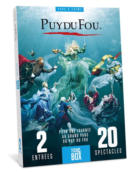 Coffret Cadeau Puy Du Fou Grand Parc Wonderbox