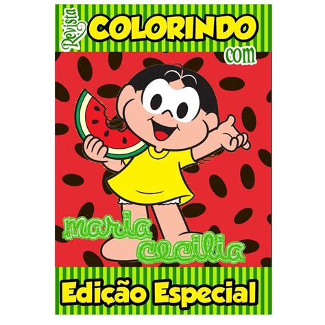 Livro De Colorir Personalizado Revistinha De Colorir Unidades