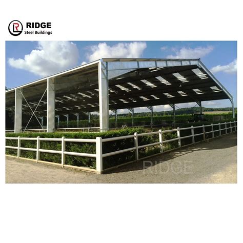 Metal Structural Pre Engineered Best Farm Building Goat House China