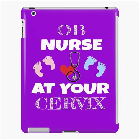 Ob Nurse At Your Cervix Funny Medical Midwife Baby Hospital Delivery