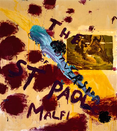 The Conversion Of St Paolo Malfi Tarp Paintings Items Julian Schnabel