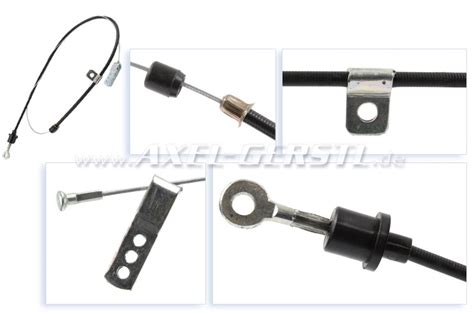 Starter Control Cable Assembly Cm Fiat N D Giardiniera