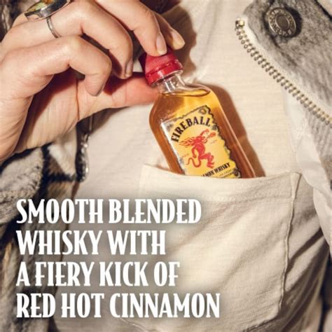 Fireball Hot Cinnamon Blended Whisky 50 Ml Kroger