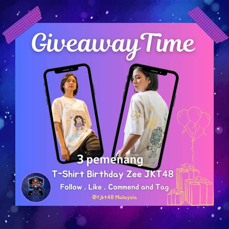 FJKT48 MALAYSIA On Twitter Mimin Mau Bikin Giveaway Nih Buat Fans