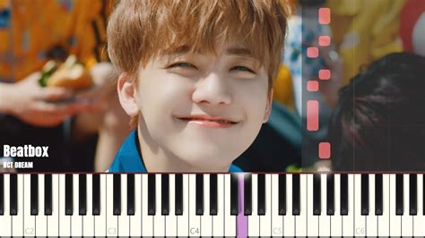 Nct Dream 엔시티 드림 Beatbox Piano Cover And Tutorial 피아노 커버 And 튜토리얼 By Lunar Piano Youtube