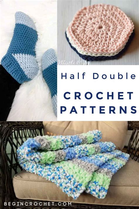 13 Half Double Crochet Patterns (All Free!) - Begin Crochet