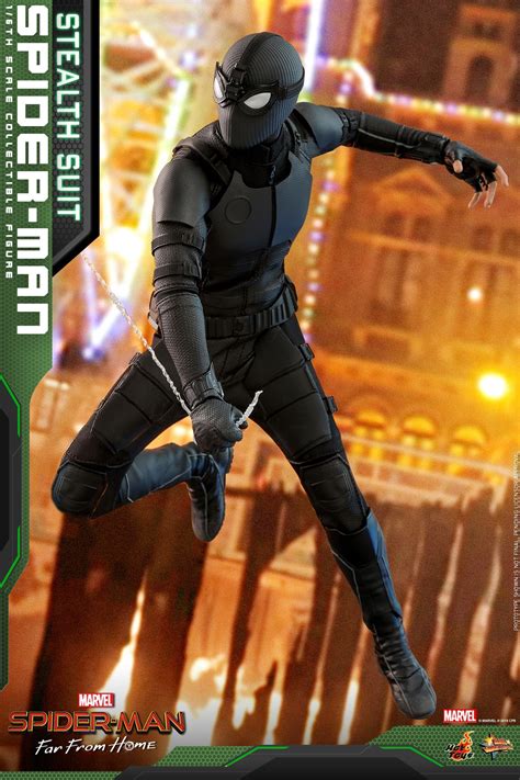 Hot Toys MMS Spider Man Far From Home Stealth Suit Hot