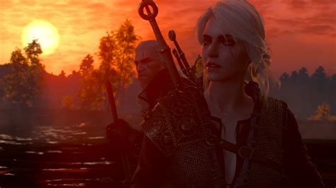 Fond Décran The Witcher 3 Wild Hunt Ciri Geralt De Rivia 1920x1080 Lukaos 1864455