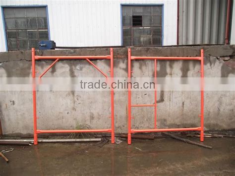 1219 1930MM Metal Galvanized Scaffolding Frame Of Frame Scaffolding