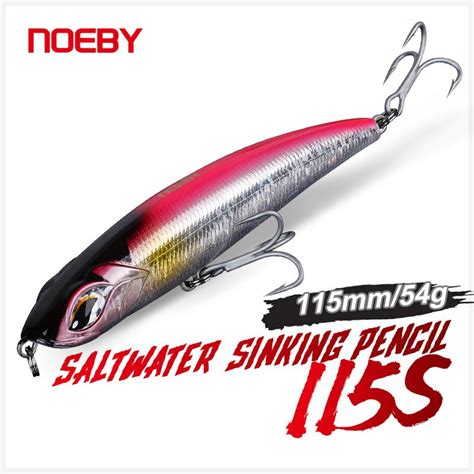 Noeby S Surface Pencil Fishing Lure Mm G Sinking Big Game