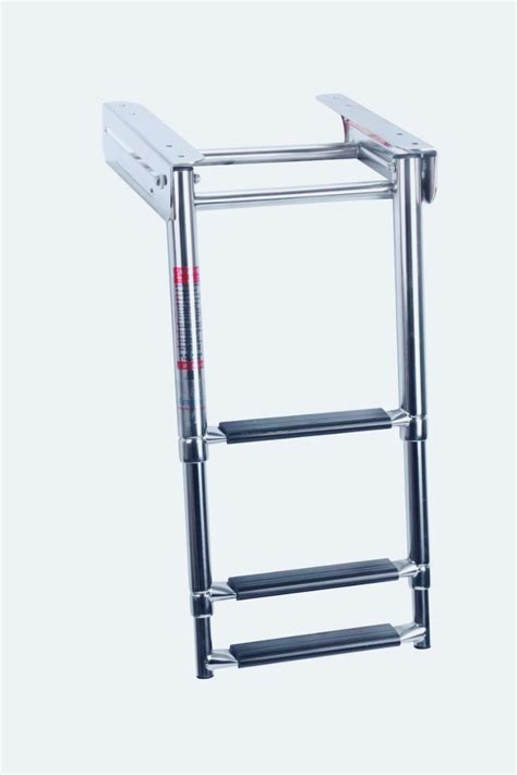 3 Step Boarding Boat Ladder Telescoping Swim Platform Ladder Stainless