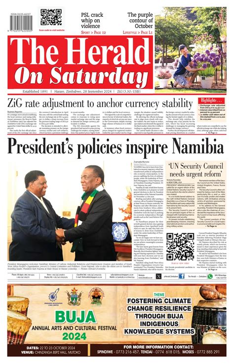The Herald (Zimbabwe) Newspaper Subscription | PressReader