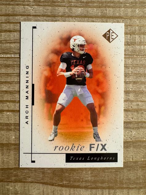 Arch Manning Prospectors Edge Rookie F X Texas Longhorns Rookie