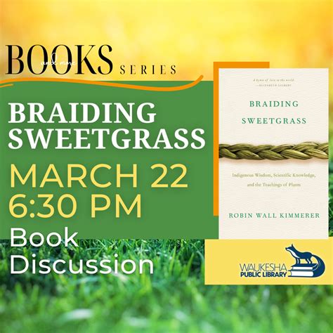 Book Discussion: Braiding Sweetgrass | Waukesha Public Library