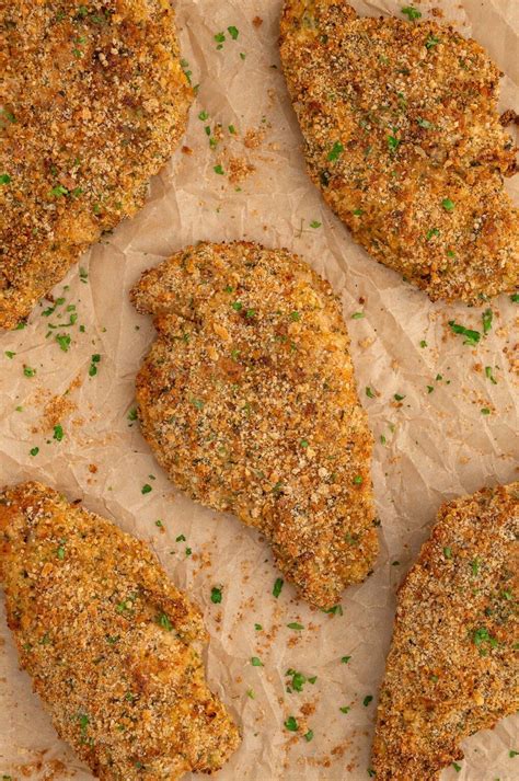 Italian Baked Chicken Cutlets The Clean Eating Couple