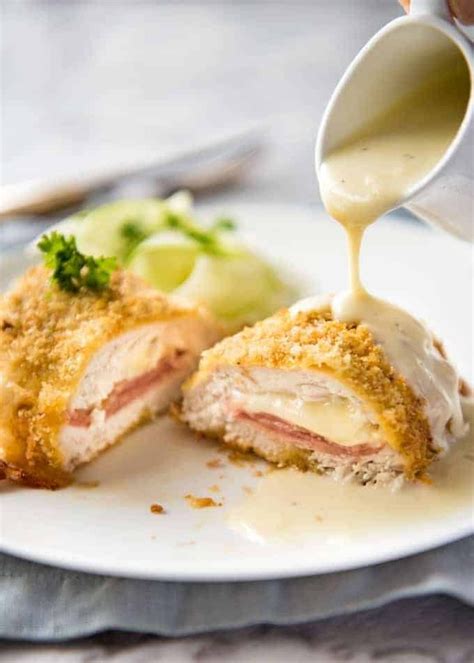 Easy Chicken Cordon Bleu Recipetin Eats